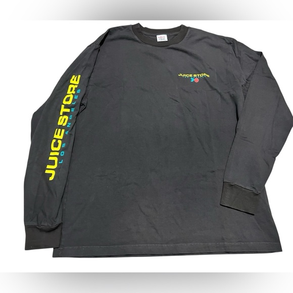Juice Los Angeles Other - Juice store Los Angeles Men's Streetwear Long Sleeve T-shirt black‎ size XXL